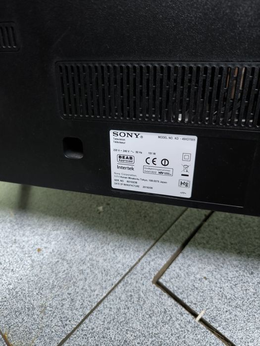 Tv 49" sony polegadas