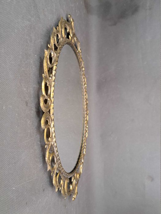 Lustro owalne stylowe wiszące