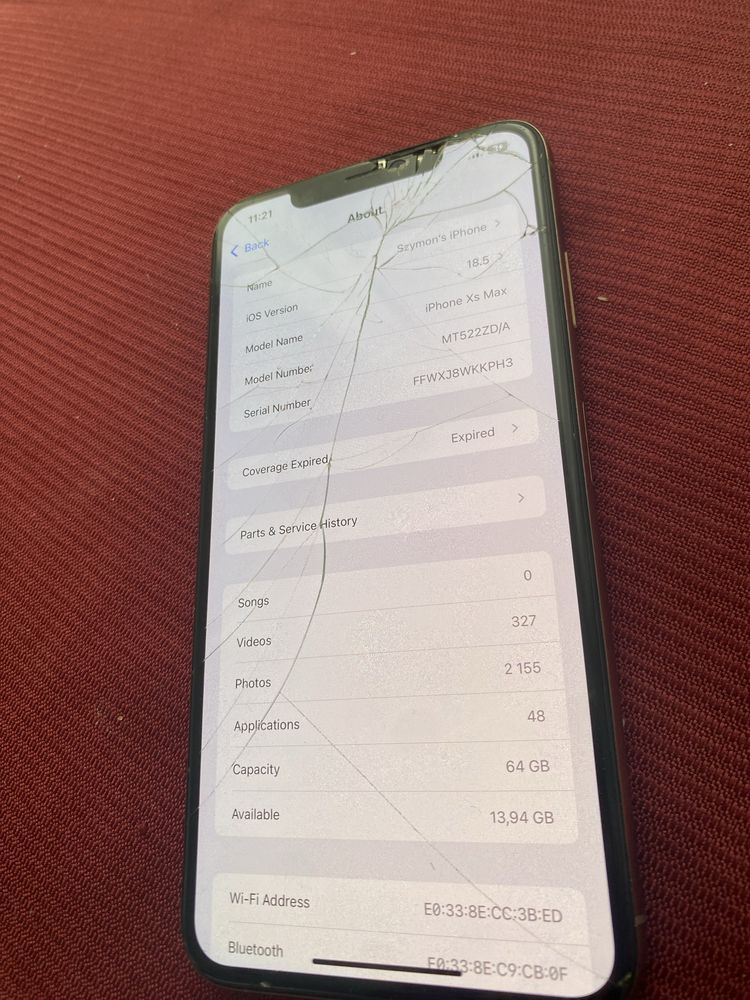 Iphone XS MAX 64gb