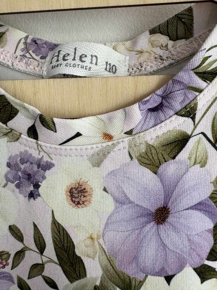 Piekna kwiatowa sukienka handmade helen