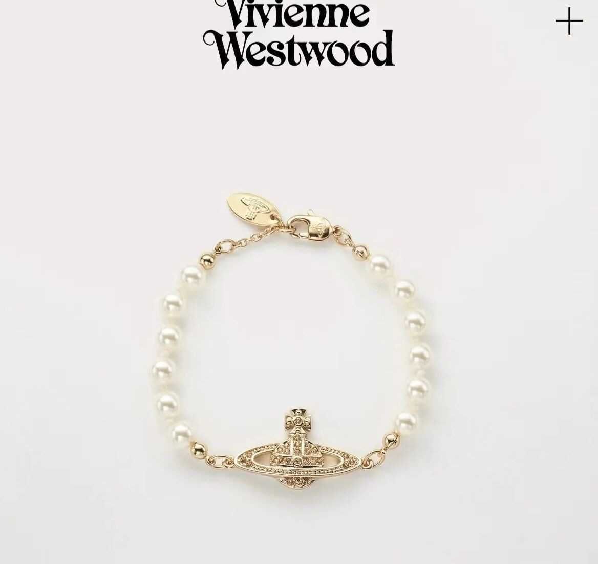 Złoty naszyjnik Vivienne Westwood Saturn