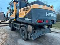 Hyundai 210 W -9A przeładunkowa świeżo spr z Francji 2015r 12tyś mg