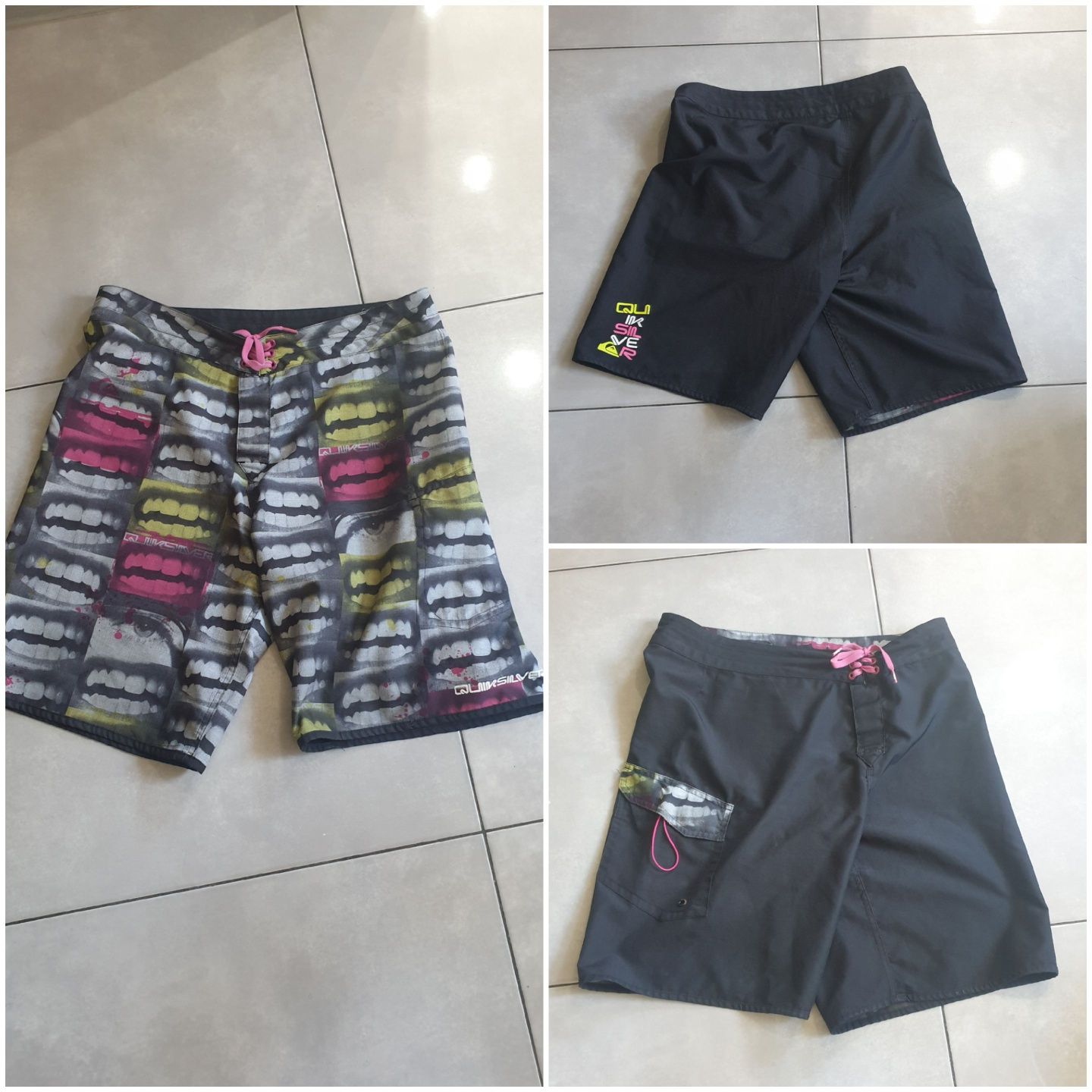 Spodenki QUIKSILVER  - krótkie -Dwustronne