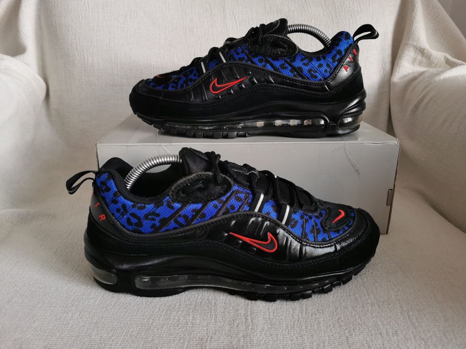 Nike Air Max 98 Premium Black Leopard buty sportowe sneakersy 40