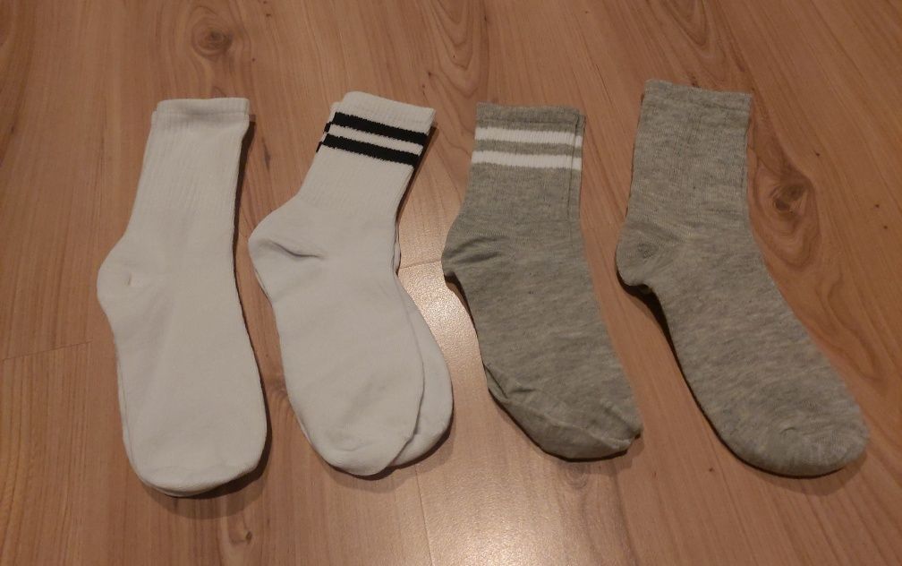 Skarpetki z cienkiej frotte 4szt Nowe