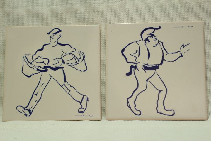 2 Azulejos de Gracinda Candeias Estação das Mercês Saloios