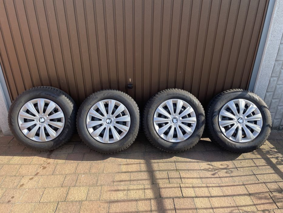 Oryginalne felgi Skoda 15 cali 5x112 ET47 Zima VW