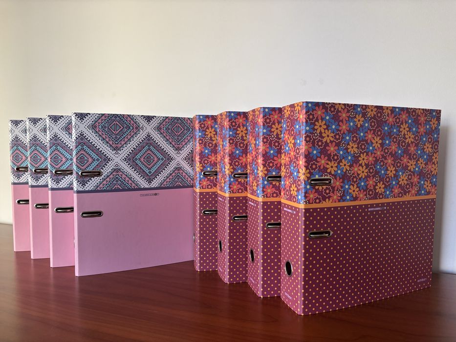 Capas de Arquivo Ambar (8 unidades)