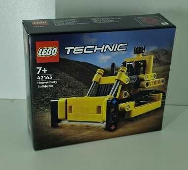 Zestaw Lego Technic Buldożer, Wywrotka koparka, Wózek widłowy z paletą