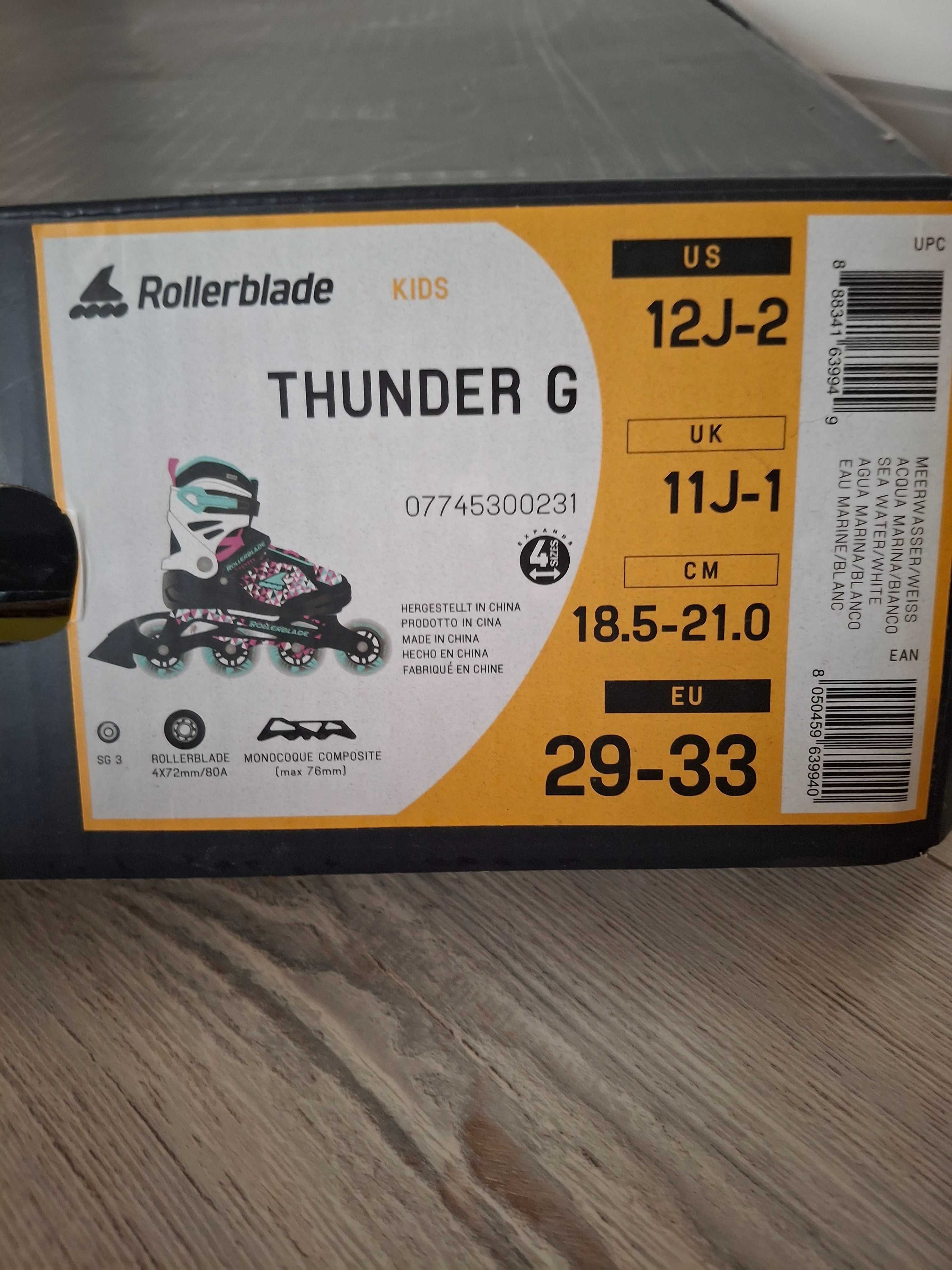 Роліки дитячі Rollerblade Thunder