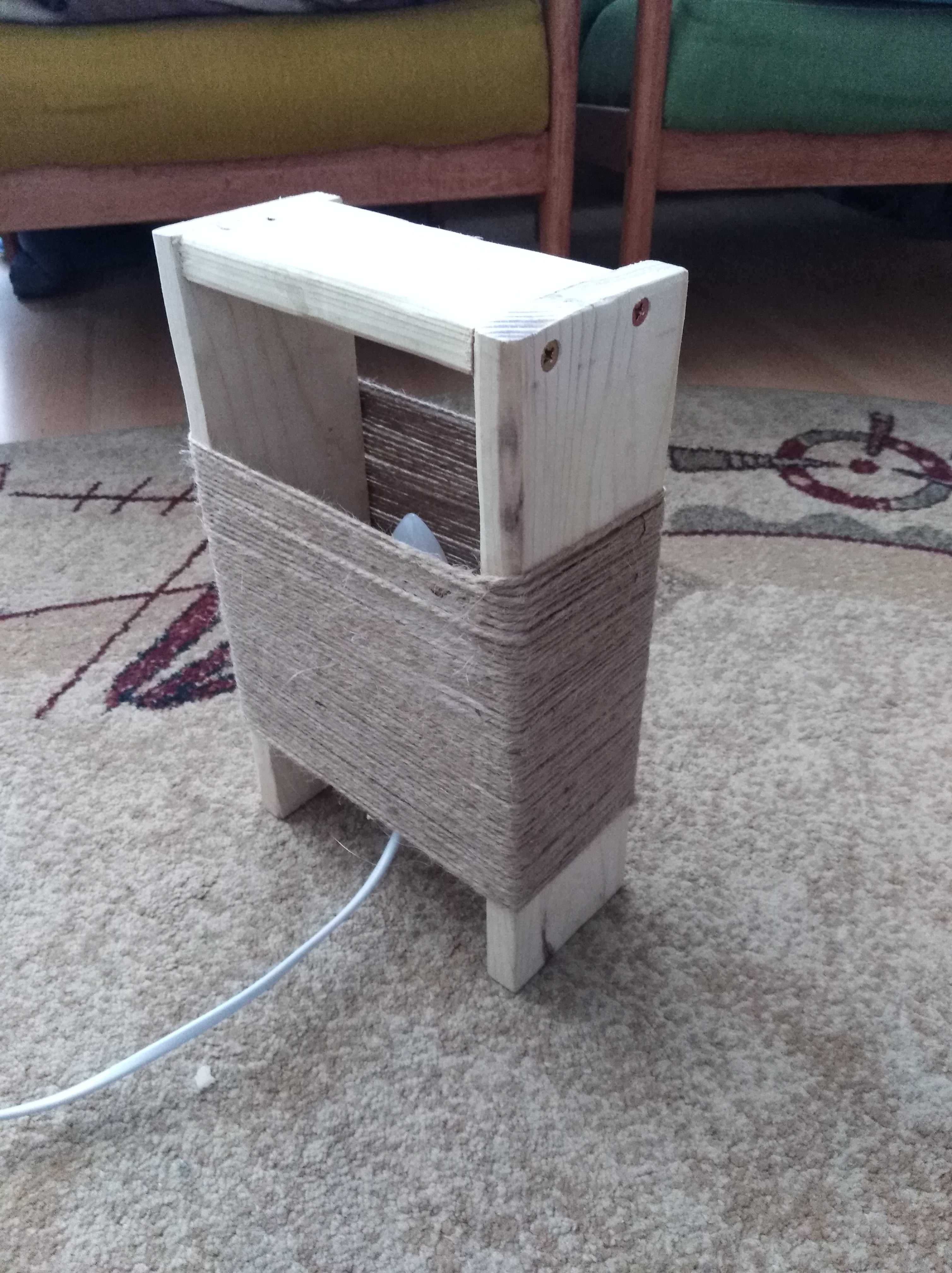 Lampka w stylu boho