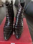 Botins texana com padrão