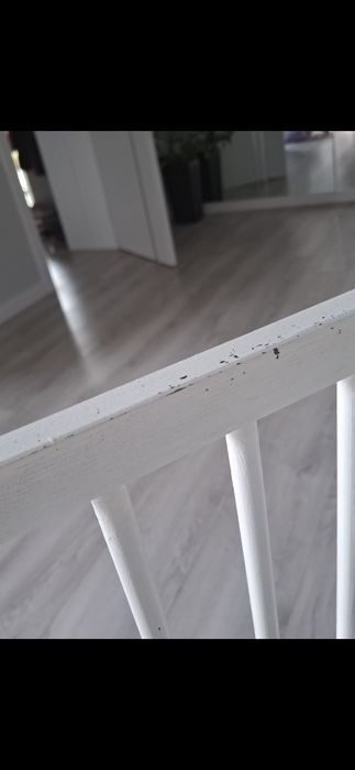 Łóżeczko dziecięce bujane + pościel.
