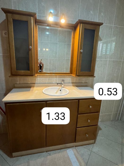 Móvel completo para wc