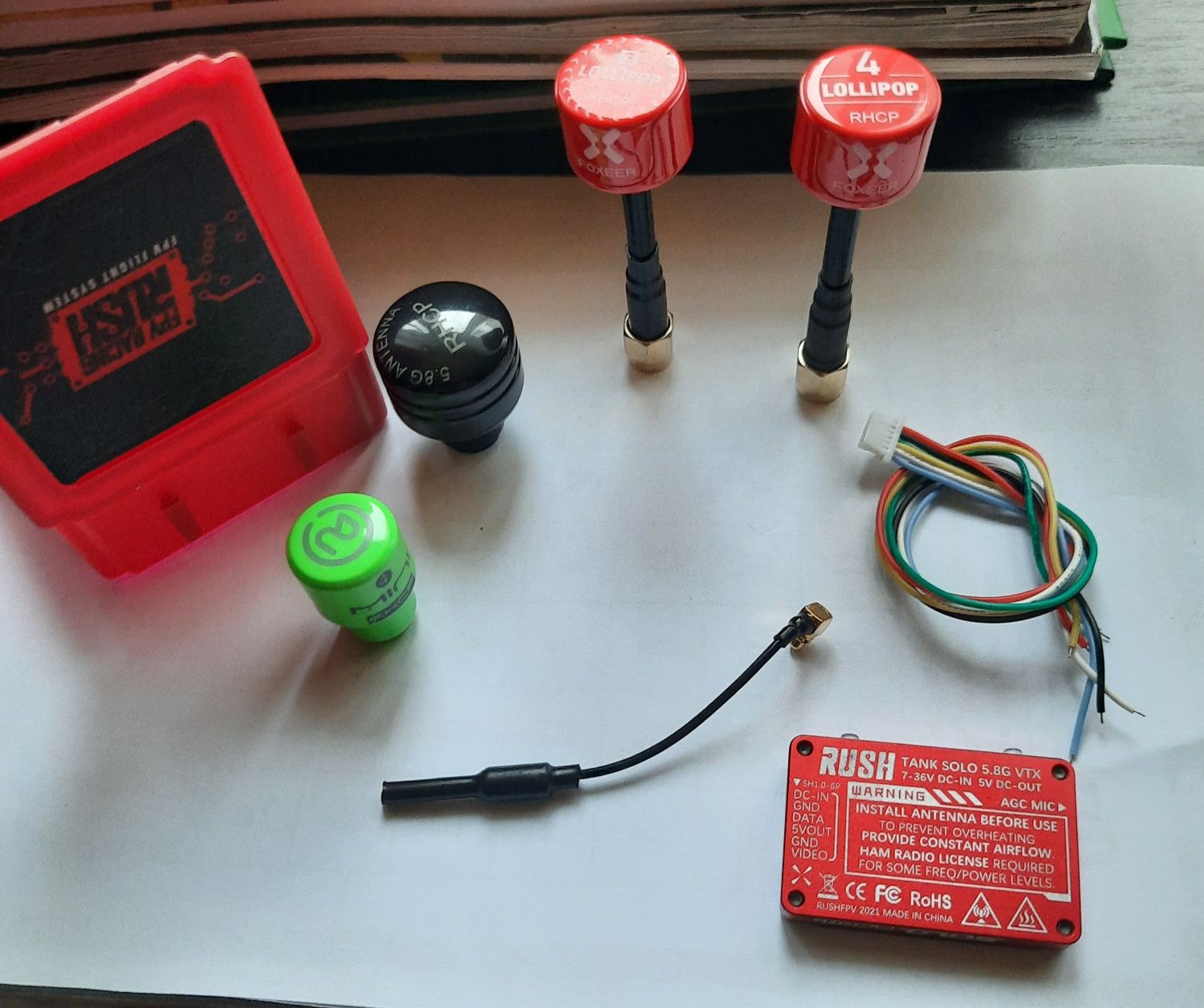 Продам відеопередавач Rush fpv solo