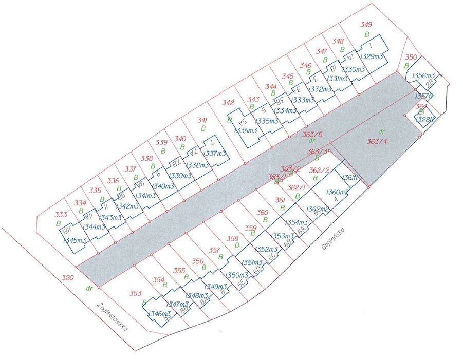 2265 m2, niezabudowana działka na Mokotowie