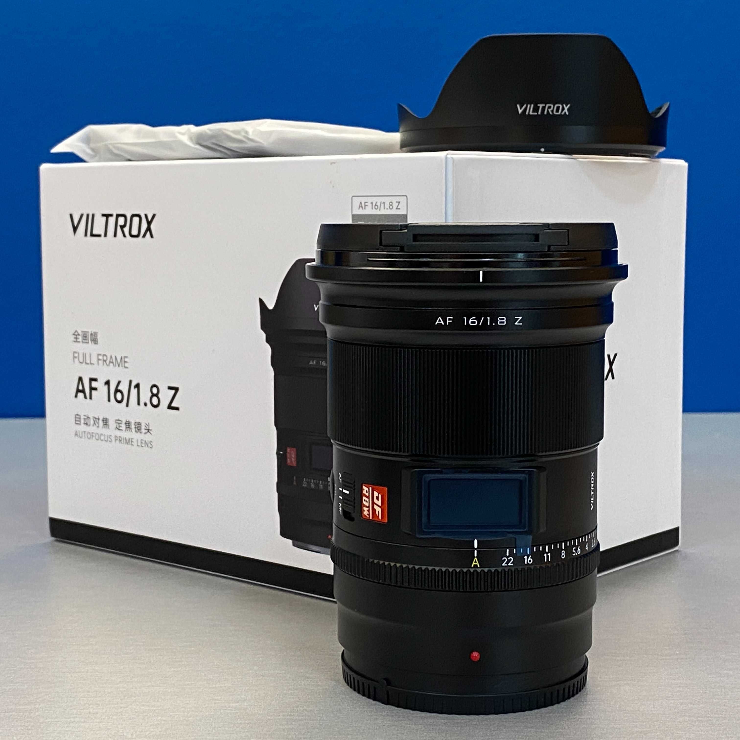 Viltrox AF 16mm f/1.8 STM ASPH (Nikon Z) - NOVA - 3 ANOS DE GARANTIA