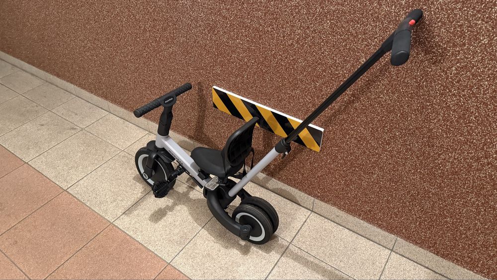 ROWER MOOVKEE biegowy 3kołowy prowadnik ROWEREK