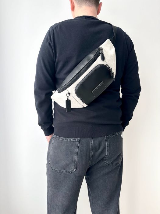 COACH Track belt bag чоловіча сумочка бананка оригінал мужская сумка