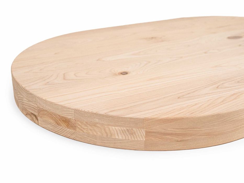 Blaty owalne z litego drewna – LIGNAU Wood