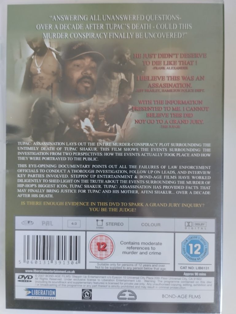 Tupac assassination, 2pac dvd