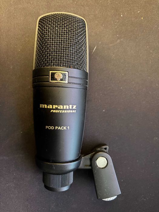 Microfone e Braço flexivel Marantz Pod pack 1 como novo