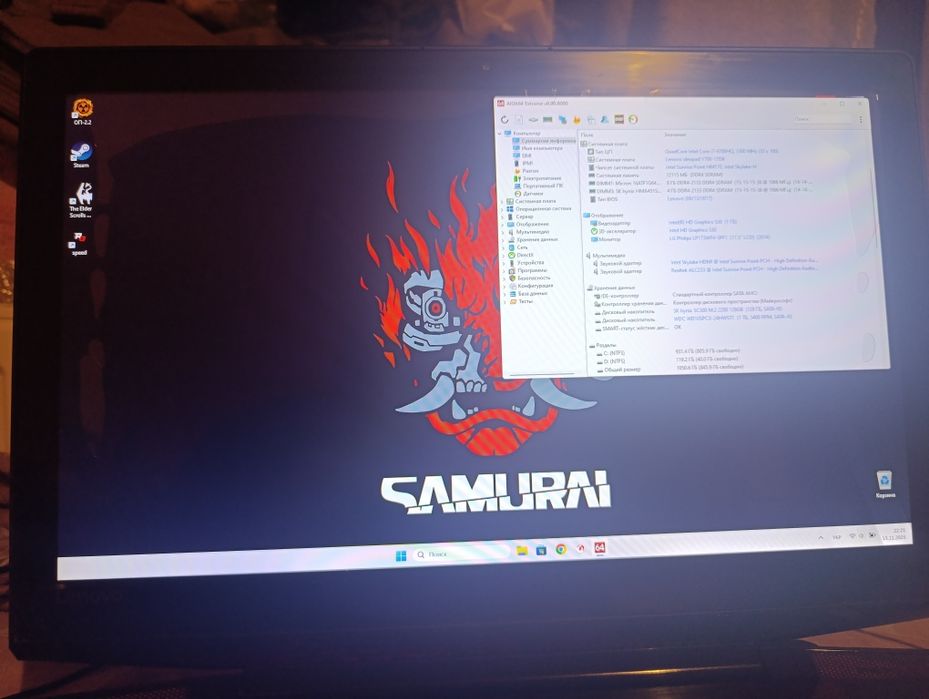 Ігровий ноутбук Lenovo y700 17isk nvidia 960m 4gb i7-6700hq