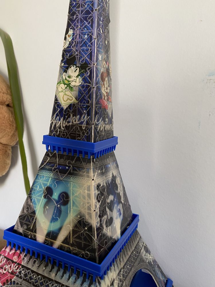 Puzzle Ravensburger 3D Wieża Eiffla Disney