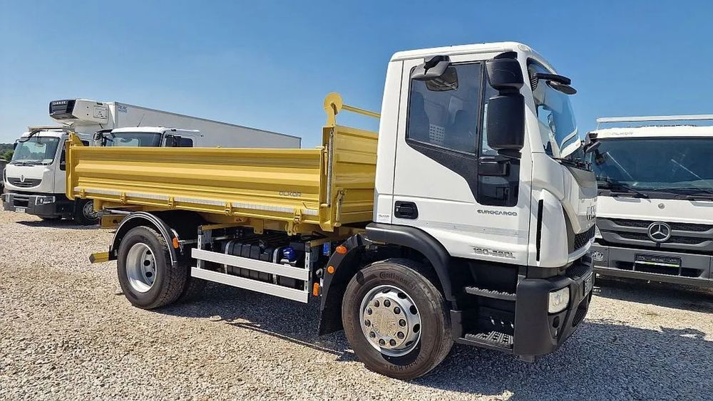 Iveco Eurocargo 190e280 Nowy Kiper Wywrot 4x2 Blokada  Euro 6 Blokada mostu Jak Nowy