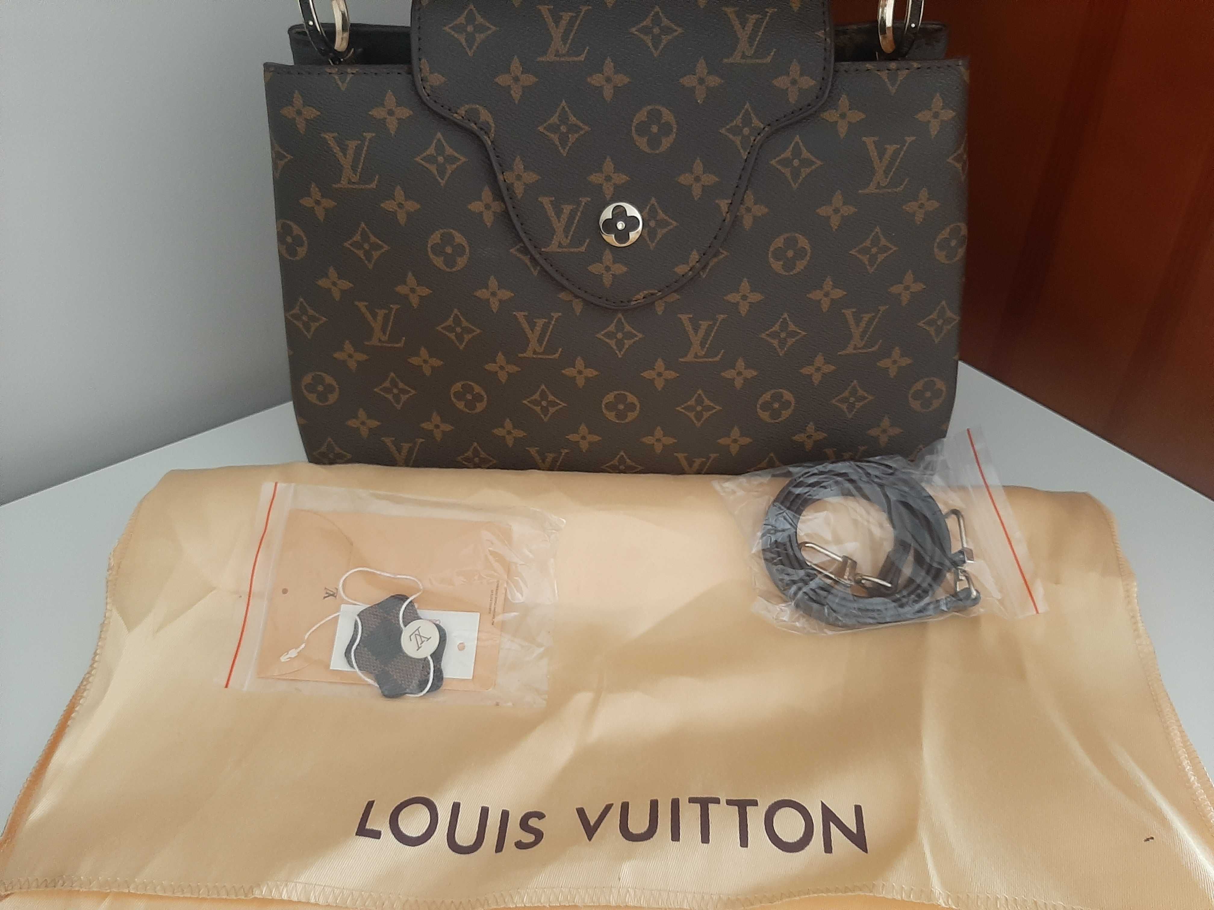 Torebka Louis Vuitton brązowa