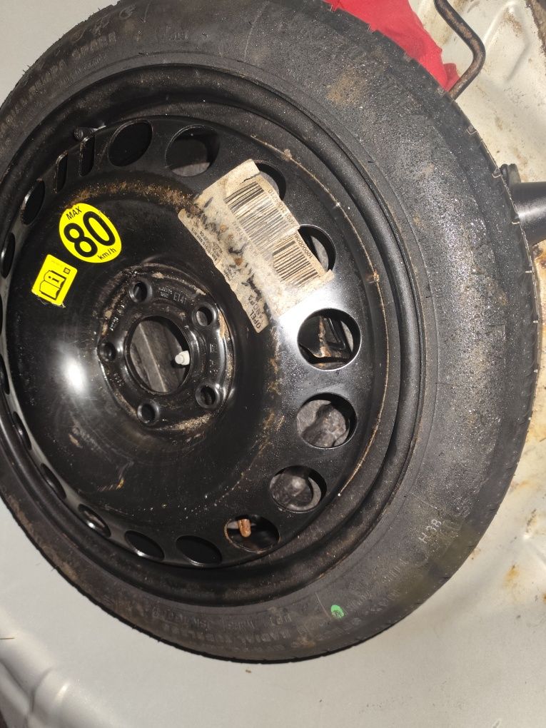 Opel Vectra C Astra Zafira koło dojazdowe dojazdowka 16"