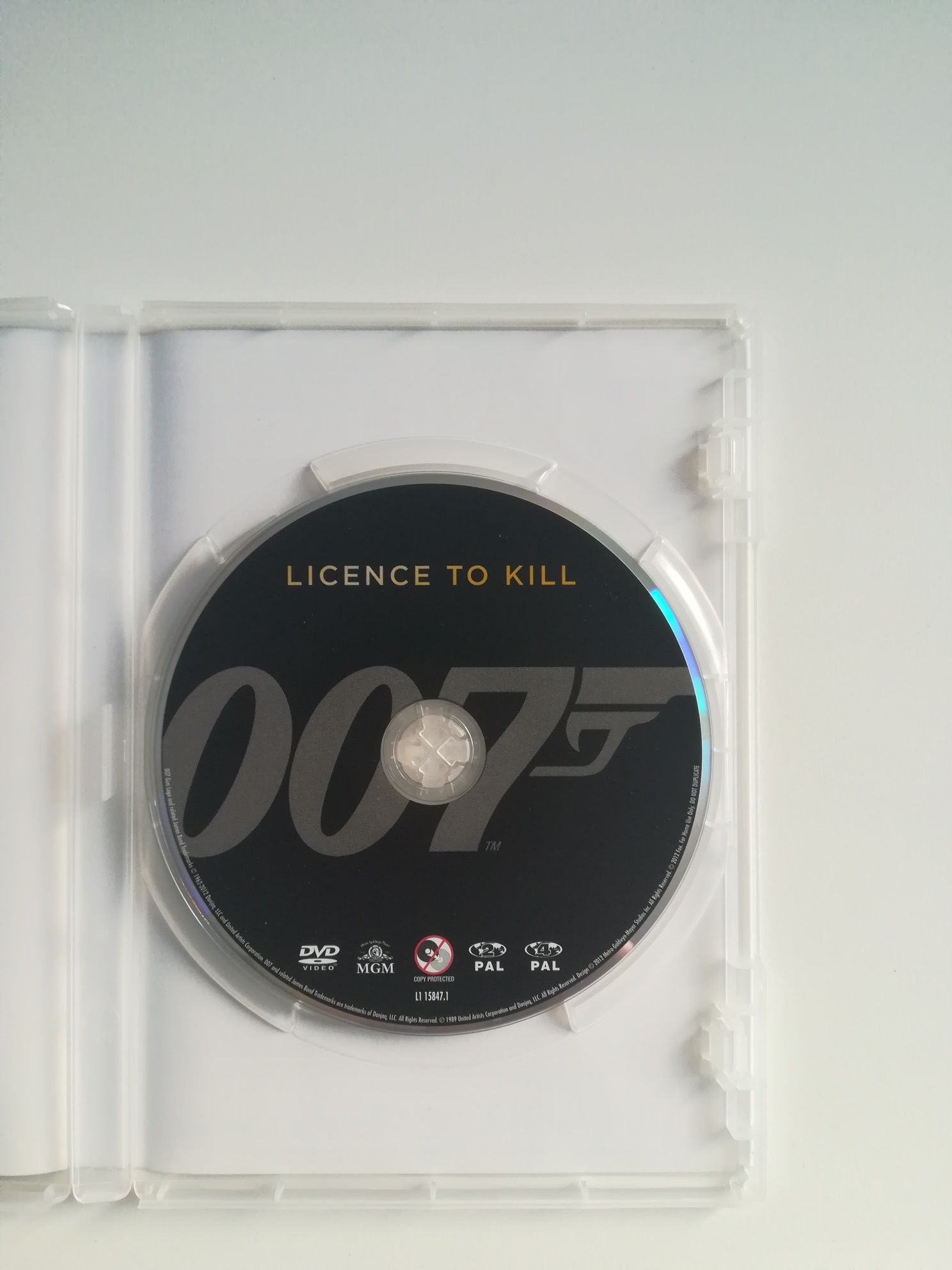 James Bond Licencja na zabijanie DVD