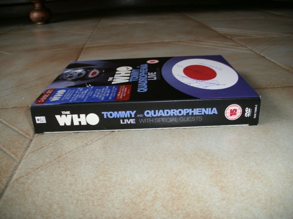 The Who Tommy e Quadrophenia em DVD