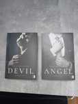 Ksiazki trylogii Inferno "Devil" I "Angel" Julii Brylewskiej