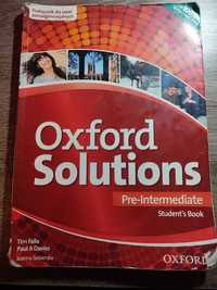 Oxford Solutions Pre-Intermediate Student's Book Podręcznik Liceum