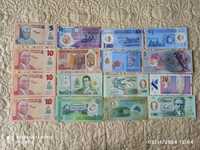 Полимерные банкноты разных стран