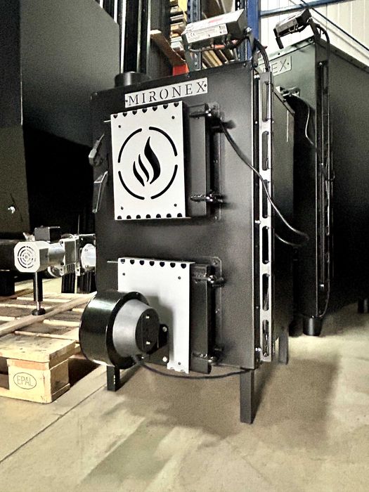 piec nadmuchowy do 200m2, 25kW piec na drewno, węgiel,  ECOPROJEKT