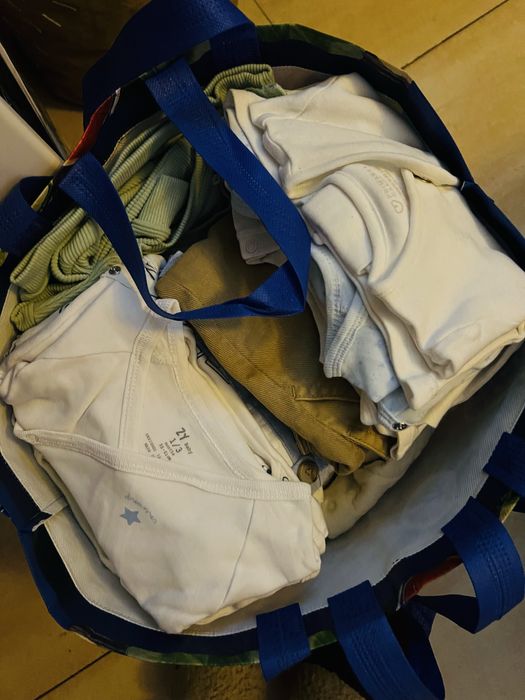 Lote de roupa de bebe menino