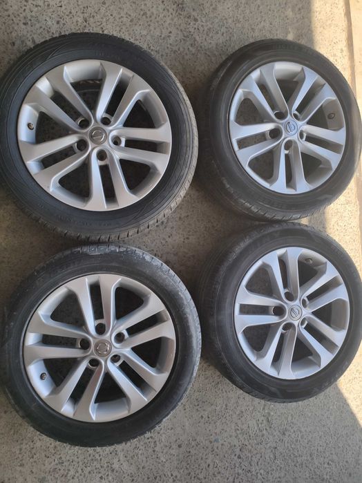 Диски, колеса, R17 5x114.3 Nissan  (комплект) резина 24 рік.