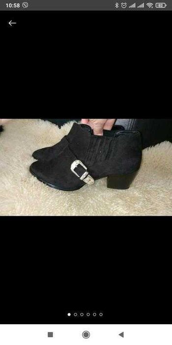 Boohoo півчобітки козаки ковбойки текстиль