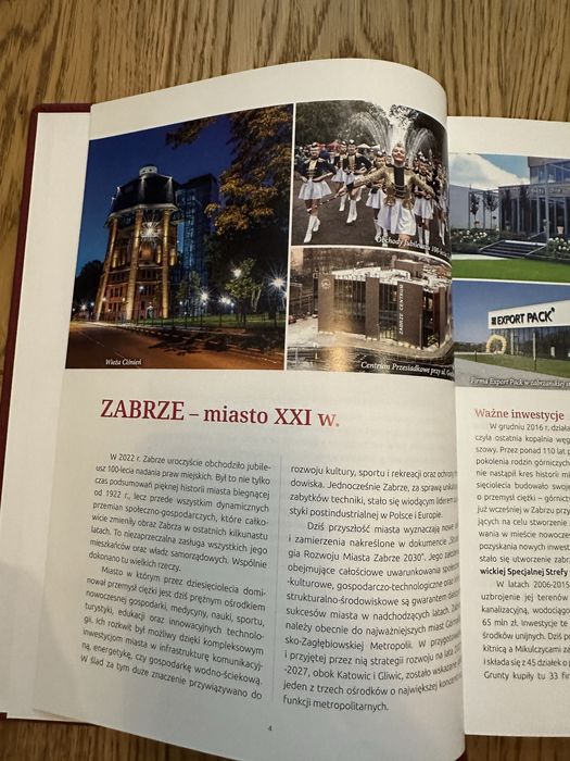 Almanach, kalendarz Zabrzański 2024 rok, nowy A4