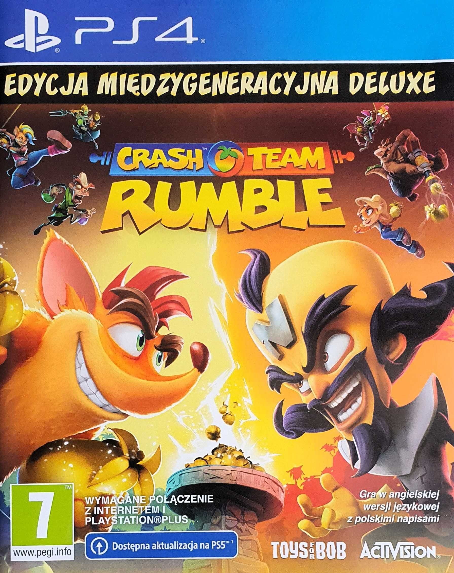 Crash Team Rumble PL Playstation 4 PS4 PS5 Sklep Multigames Kraków