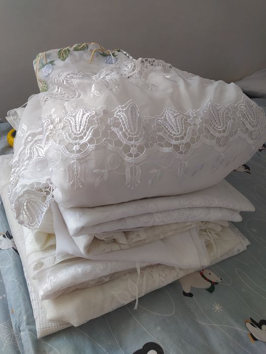 Zestaw firanek różne wymiary