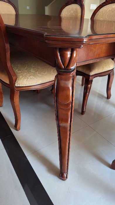 Обідній стіл, стільці- комплект Італія