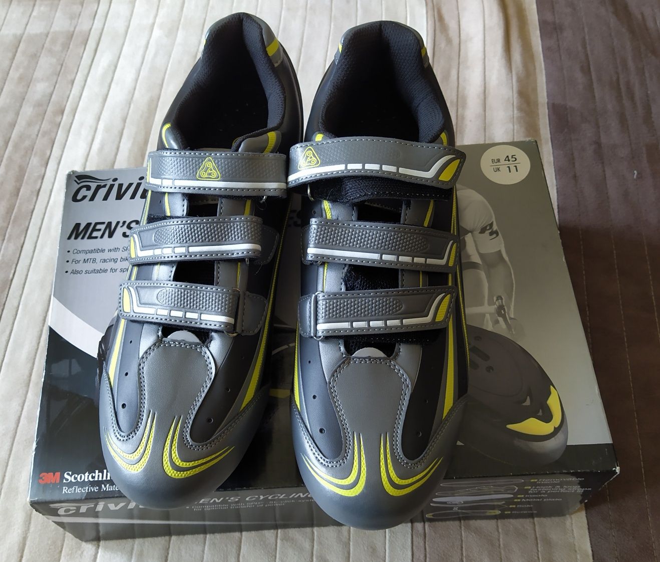 Buty rowerowe Crivit rozmiar 45/11