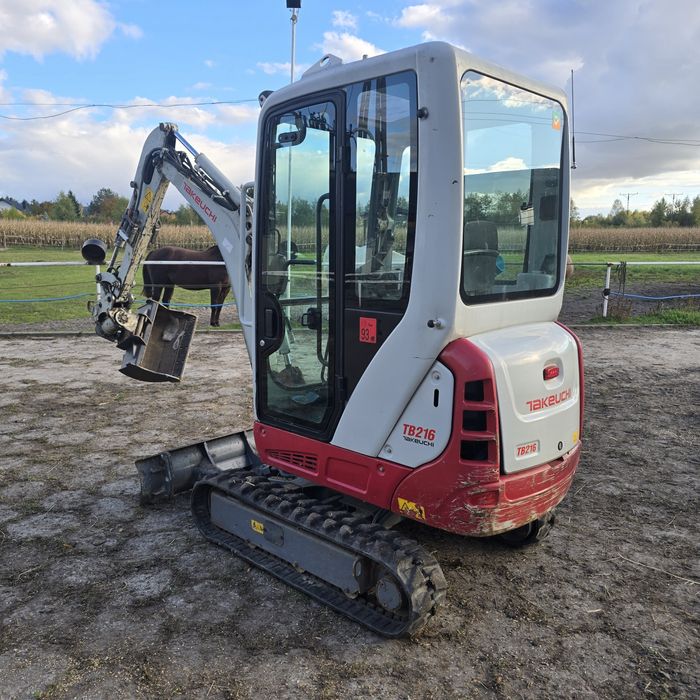 Mini Koparka Tekeuchi 216