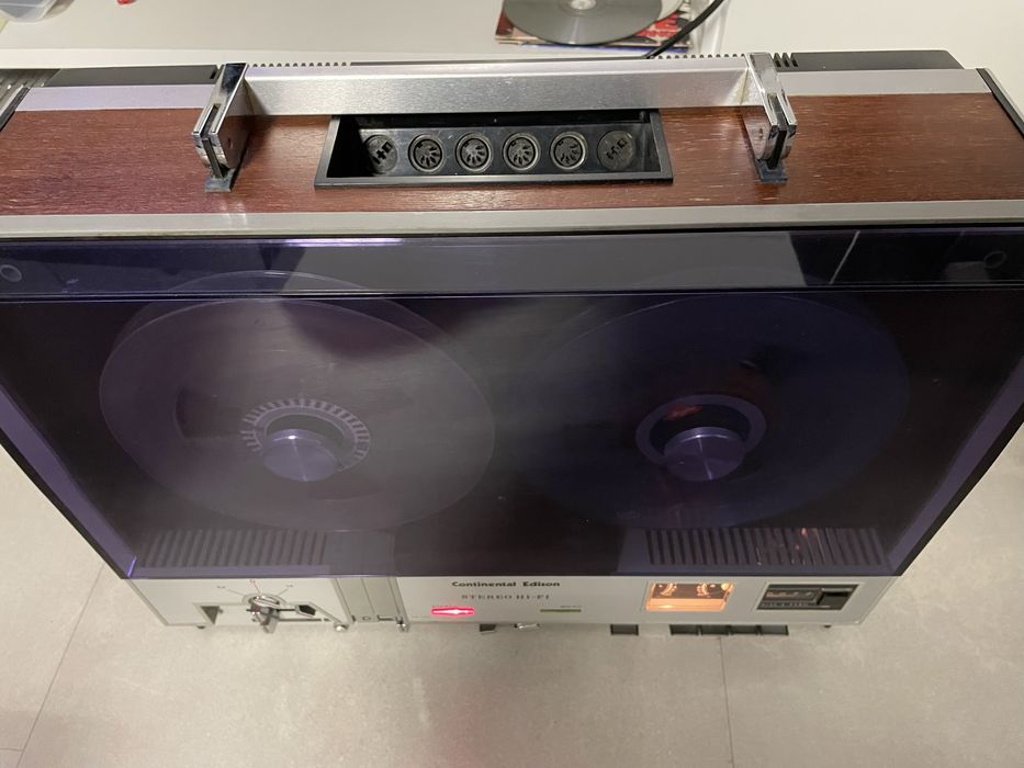 Magnetofon szpulowy unitra ZRK Continental Edison Hi Fi