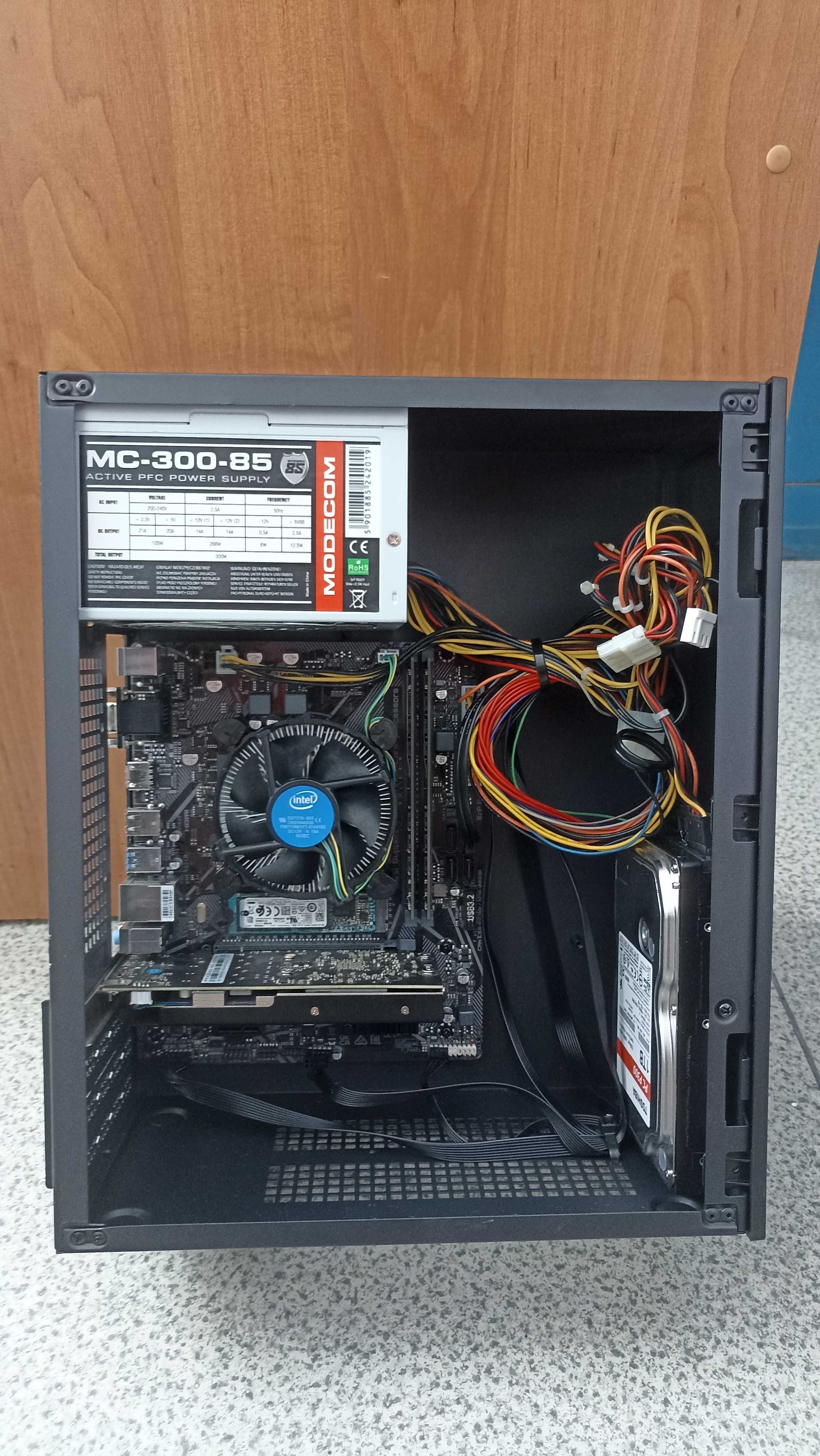 Tani PC do gier i5-10400F RTX 3050 6GB RAM 16GB DDR4 M.2 512GB W11
