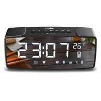 Radiobudzik zegar budzik Bluetooth Radio FM GreenBlue GB200