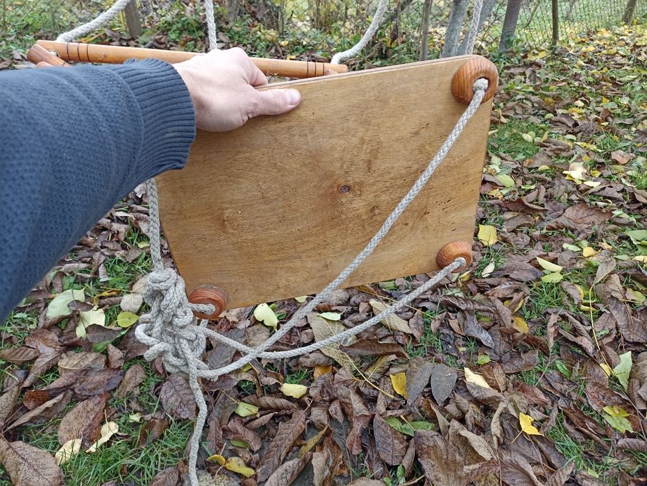 Гойдалка дитяча, качеля дерев'яна